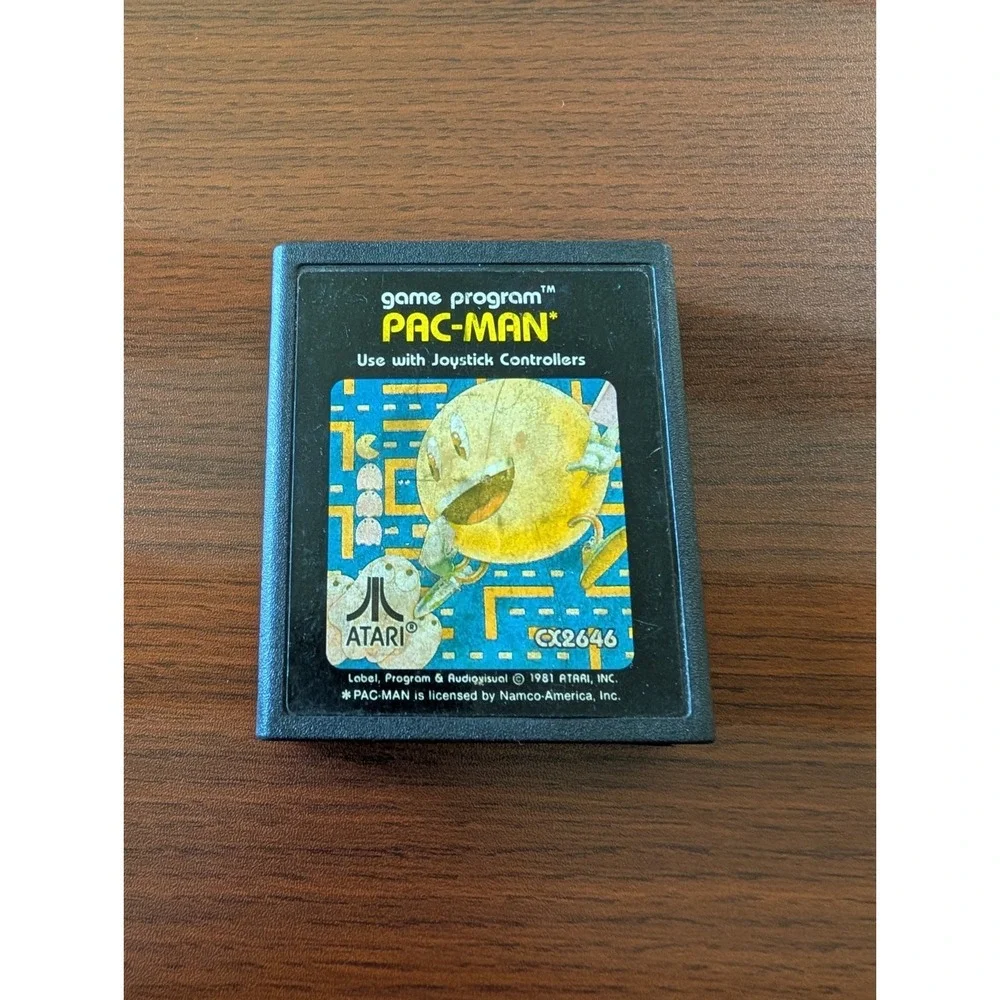 Pac-Man Atari 2600, 1982 Cartridge‎ Only